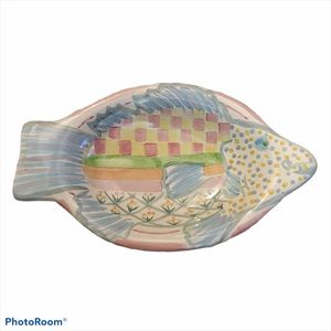 MacKenzie-Childs Fish Plate